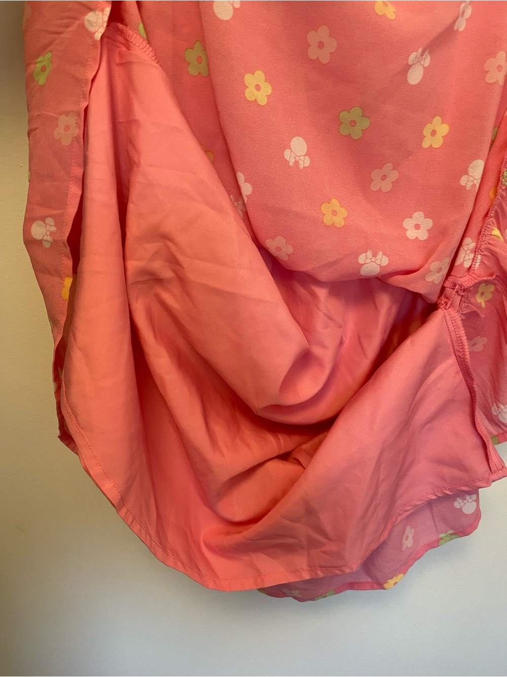 Janie and Jack x Disney Minnie Mouse Daytrip Chiffon Sundress, Bright Pink, 6 - Picture 11 of 13